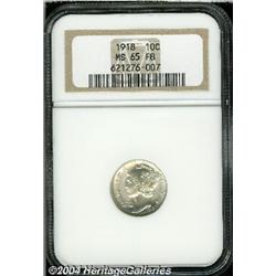 1918[10C] MS65 Full Bands NGC.