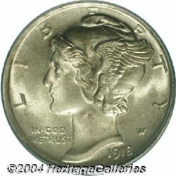 1918-D[10C] MS64 Full Bands PCGS.