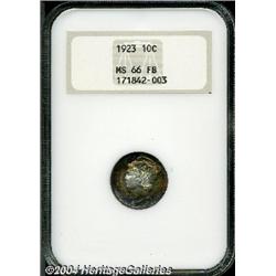 1923[10C] MS66 Full Bands NGC.