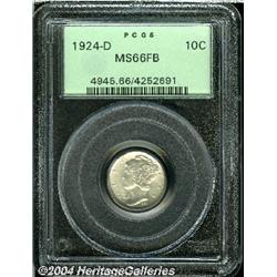 1924-D[10C] MS66 Full Bands PCGS.