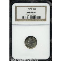 1927-D[10C] MS64 Full Bands NGC.