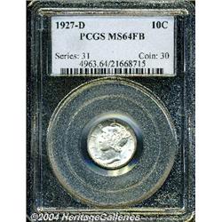 1927-D[10C] MS64 Full Bands PCGS.