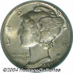 1927-D[10C] MS65 Full Bands PCGS.