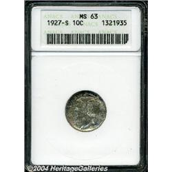 1927-S[10C] MS63 ANACS.