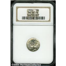 1930[10C] MS66 Full Bands NGC.