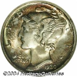 1930-S[10C] MS66 Full Bands NGC.