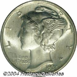 1934[10C] MS68 Full Bands PCGS.