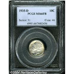 1935-D[10C] MS66 Full Bands PCGS.