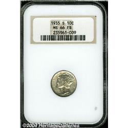 1935-S[10C] MS66 Full Bands NGC.
