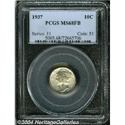1937[10C] MS68 Full Bands PCGS.