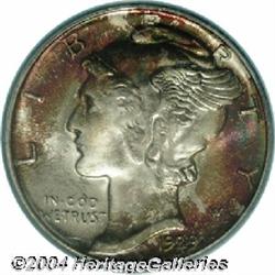 1939-D[10C] MS68 Full Bands PCGS.