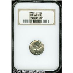 1939-S[10C] MS66 Full Bands NGC.