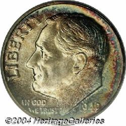 1949[10C] MS68 Full Bands PCGS.