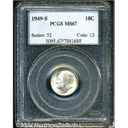 1949-S[10C] MS67 PCGS.