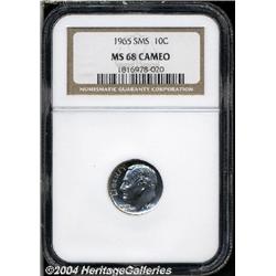 1965[10C] SMS MS68 Cameo NGC.