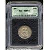 Image 1 : 1843[25C] MS63 ICG.