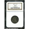 Image 1 : 1843-O[25C] XF40 NGC.