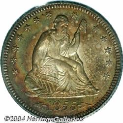 1855-O[25C] Arrows MS64 PCGS.