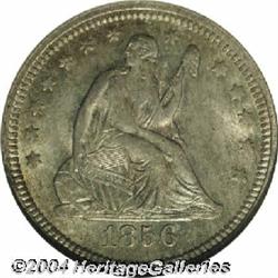 1856[25C] MS65 NGC.