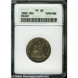 1882[25C] PR63 ANACS.