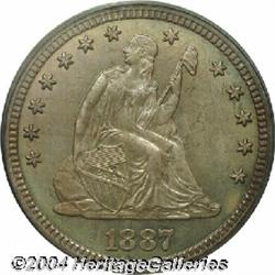 1887[25C] PR66 PCGS.