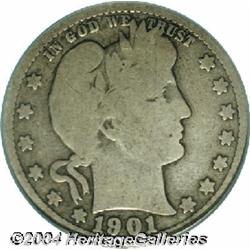 1901-S[25C] Good 6 PCGS.