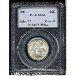 1907[25C] MS65 PCGS.