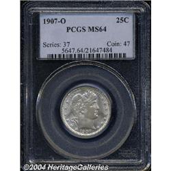 1907-O[25C] MS64 PCGS.