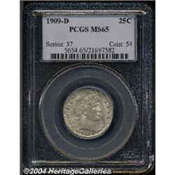 1909-D[25C] MS65 PCGS.