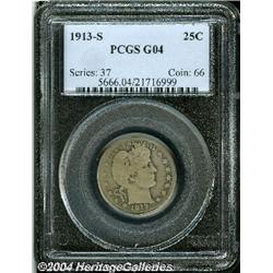 1913-S[25C] Good 4 PCGS.