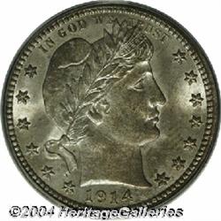 1914-D[25C] MS67 PCGS.