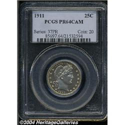 1911[25C] PR64 Cameo PCGS.
