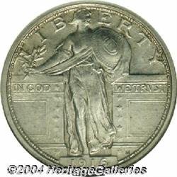 1916[25C]--Obverse Cleaned--ANACS. Unc Details, Net AU55.