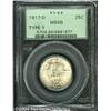Image 1 : 1917-D[25C] Type One MS66 PCGS.