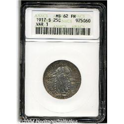 1917-S[25C] Type One MS62 Full Head ANACS.