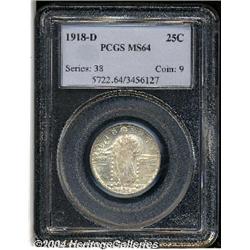 1918-D[25C] MS64 PCGS.