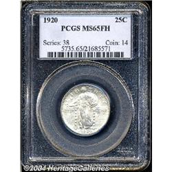 1920[25C] MS65 Full Head PCGS.