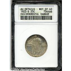 1923-S[25C]--Environmental Damage--ANACS. AU Details, Net XF40.