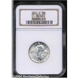 1924-D[25C] MS65 NGC.