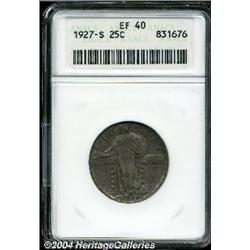 1927-S[25C] XF40 ANACS.