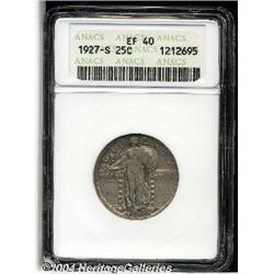 1927-S[25C] XF40 ANACS.