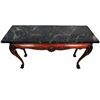 Image 1 : Chippendale Style Marbletop Carved Console Table