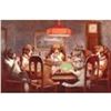Image 1 : 7 Dogs PLaying Poker