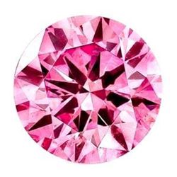 4ct Round Pink Brilliant Cut BIANCO Diamond