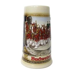 Budweiser German Staffel Stoneware Stein