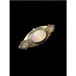 Mid 20thc Mother Of Pearl Brooch
