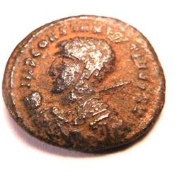 Bronze Coin of Constantine II (337-340 A.D.)