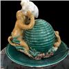 Image 3 : Neiman Marcus Limited Edition Ceramic Figural Monkey Table Fountain