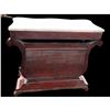 Image 4 : Empire Mahogany Marbletop Console Table