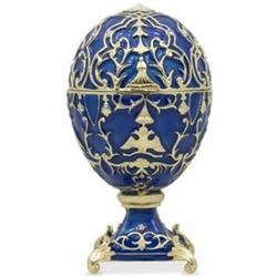 1912 Tsarevich Russian Faberge Egg 4.5"
